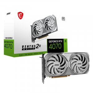MSI GeForce RTX 4070 VENTUS 2X White OC 12GB Video Card
